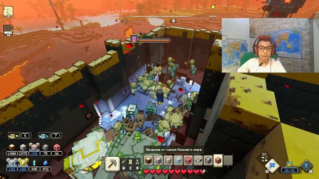 100 и 1 воин!!! -- Minecraft Legends часть 12 смотреть онлайн