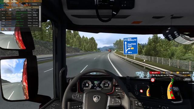 Euro Truck Simulator 2 Truckers ~MP~ 1.45 КОНВОЙ КОМПАНИИ