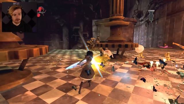 MEETING THE MAD HATTER. I AM DISTURBED LOL.. | Alice Madness Returns смотреть онлайн