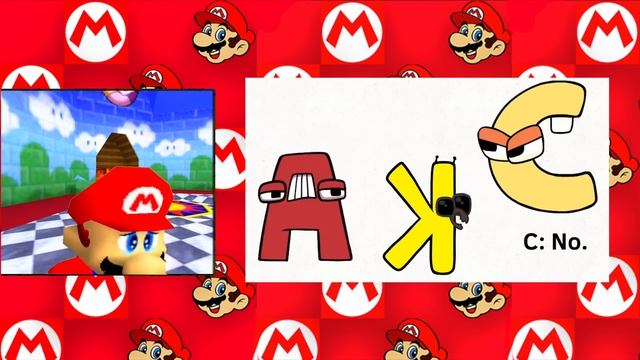 MARIO REACT to Alphabet Lore But Baby Transform смотреть онлайн