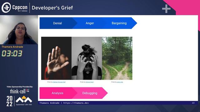 Lightning Talk_ Developer Grief - Thamara Andrade - CppCon 2022 смотреть онлайн