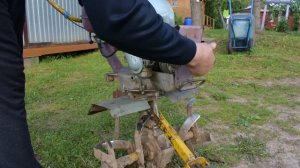 МОТОКУЛЬТИВАТОР ИЗ СССР "МСК-3 ПЧЕЛКА". ДАЧНЫЙ ПОМОЩНИК САДОВОДА. ЗАПУСК/ОБЗОР/МОТОБЛОК.