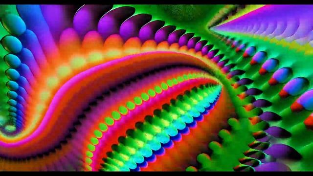 3D psychedelic figures and fractals in 4K, relaxation video. Stable Diffusion Deforum animation смотреть онлайн