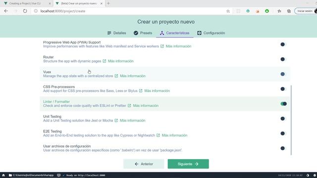 Curso VueJS - Creando Proyecto con Vue UI #4 смотреть онлайн