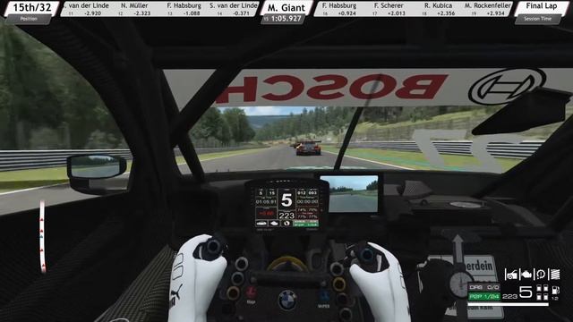 #69 RaceRoom Racing Experience - Spa-Francorchamps - 10 Min Race - DTM 2020 смотреть онлайн