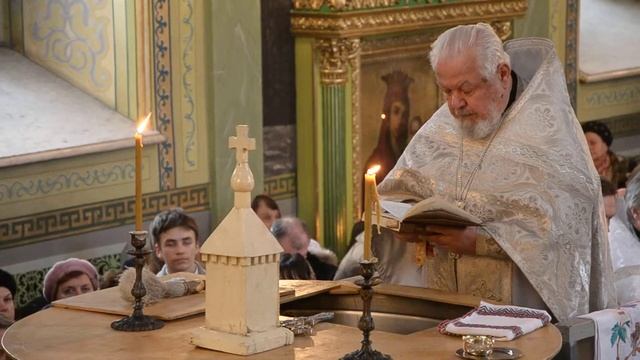 Чин великого освящения воды 18.01.2015 (ч.2) смотреть онлайн