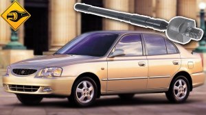 Hyundai Accent замена рулевых тяг!!!