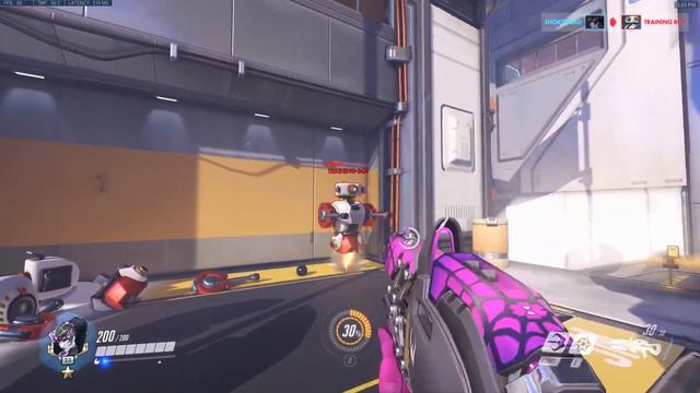Overwatch | Spider Widowmaker Skin Spotlight | All Cosmetics & Gameplay смотреть онлайн