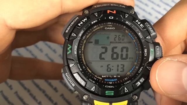 Обзор часов Casio ProTrek PRG-240-1E - видеообзор часов для туризма от Watch-Forum.RU смотреть онлайн