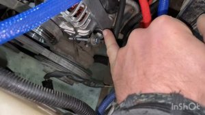 Установка генератора от ваз приора в Toyota mark 2