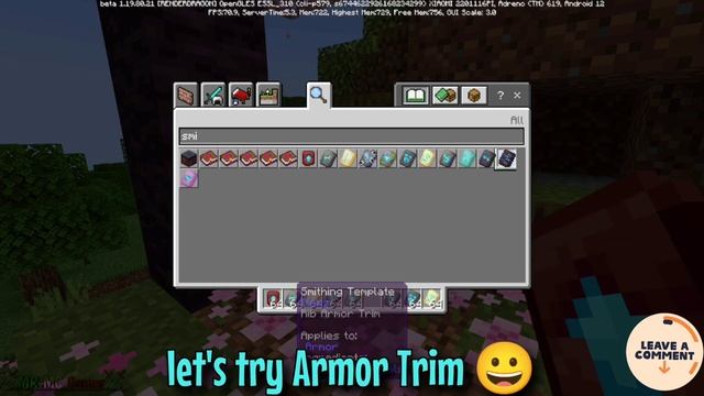 Minecraft PE 1.19.80.21 Official Update Release For Android | Added Armor Trim | смотреть онлайн
