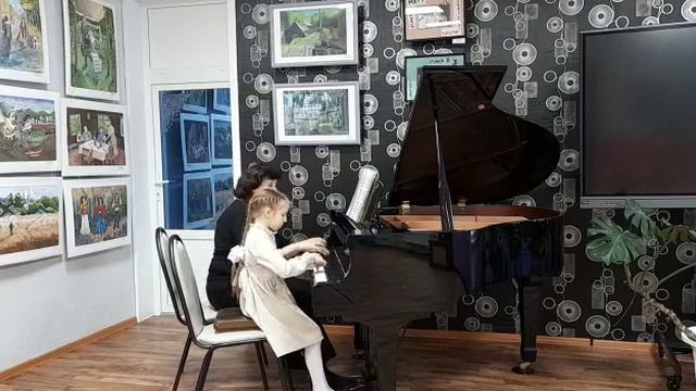 Грушевская Катерина, Гранкина Маргарита Николаевна, группа 1. В. Агафонников Вальс. смотреть онлайн