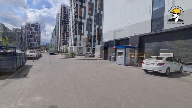 Полусухая стяжка пола в ЖК Летний Сад смотреть онлайн
