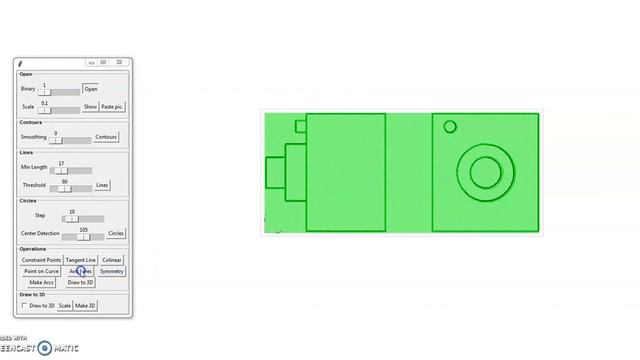 Векторизация изображений в КОМПАС-3D. Часть 7. Автоматизированное создание 3D-модели смотреть онлайн