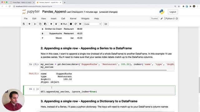 Pandas Append | pd.DataFrame.append() смотреть онлайн