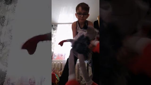 Кирилл снимает как мышка танцует. смотреть онлайн