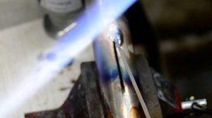 Ремонт медной трубы ( пайка меди)