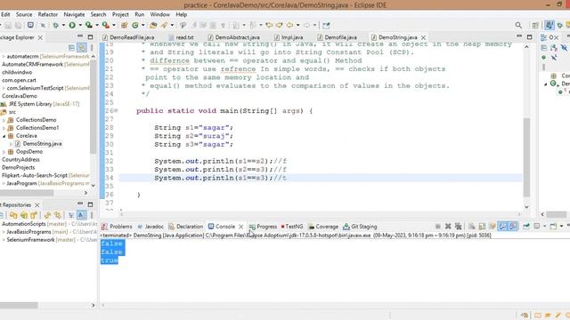String in java | string manipulation in java @geeksforstudy смотреть онлайн