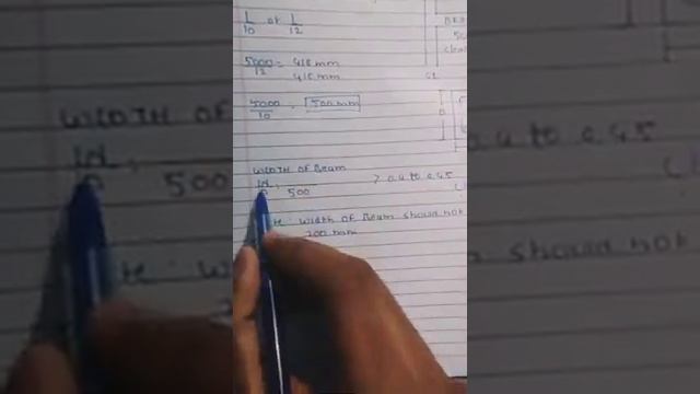 HOW TO DETERMINE DEPTH AND WIDTH OF BEAM BY THUMB RULE смотреть онлайн