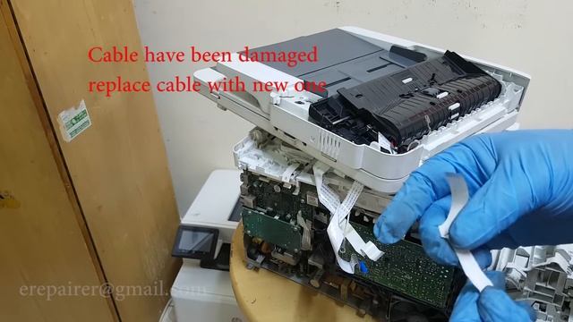 'Document feeder mispick' HP LaserJet Pro MFP M426fdw how to repair смотреть онлайн