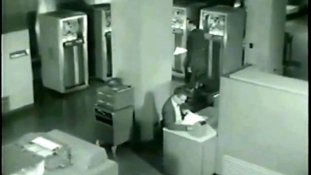 Computer History - 1954 - IBM 704 vacuum tube based computer (floating point, scientific) смотреть онлайн