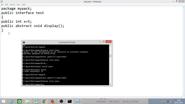 Java Programming - Packages and Interfaces, Abstract classes II By Sridevi Taradi смотреть онлайн