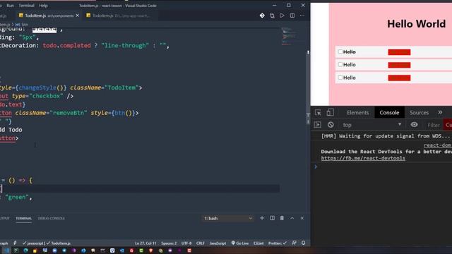 React ускоренный курс за 1 час | React Crash Course | Mario Dev смотреть онлайн