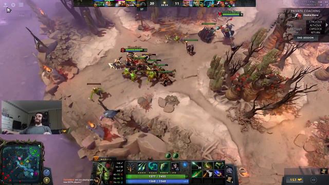 Dota 2: Coaching Strangers: Grimstroke pos 5 Guardian 4 смотреть онлайн