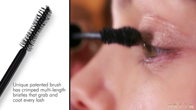 Stila HUGE™ Extreme Lash Mascara | Tutorial смотреть онлайн