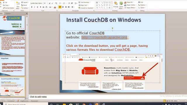 CouchDB Installation on windows 10 with database смотреть онлайн