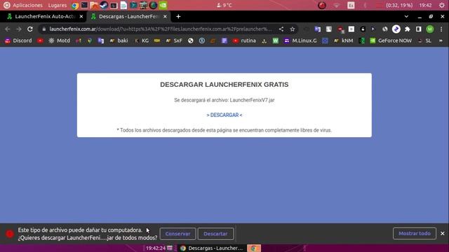 COMO INSTALAR MINECRAFT 1.19 para UBUNTU | si funciona!!!! смотреть онлайн