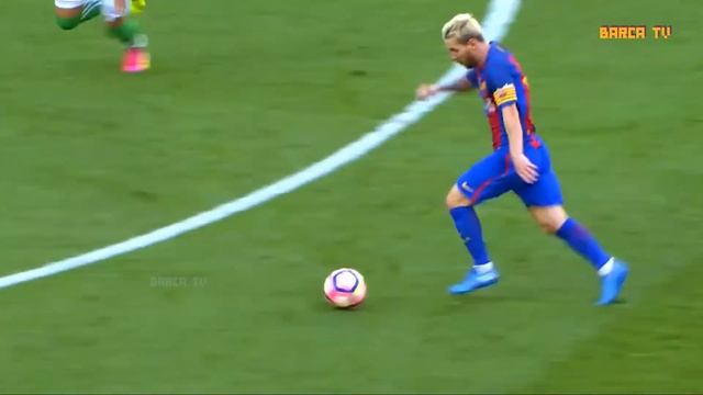 Lionel Messi 2016/17 : Dribbling Skills, Goals, Passes, Teamwork