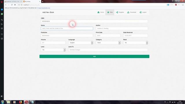 Library Management System using PHP смотреть онлайн
