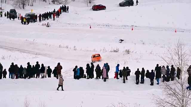 Чемпионат Рязанской области по автокроссу. "Русская зима". Д2Классика ФИНАЛ. 22.02.2021. смотреть онлайн