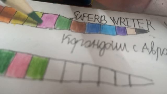 обзор корондаш набор 12 цветов ✏️ смотреть онлайн