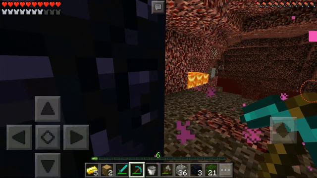 Путешествие В Портал В Ад В Minecraft PE #1 . Мое Первое Видео ! смотреть онлайн