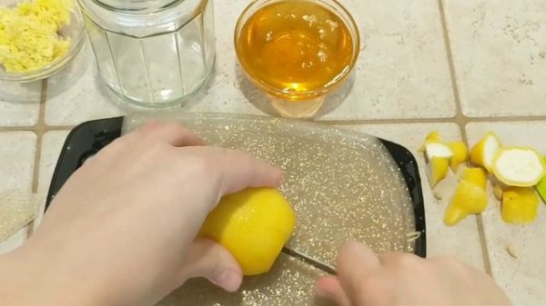 Zanjabil limon choy | Imbir limon choy | Ginger lemon tea