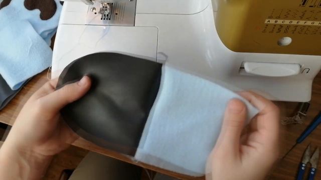 Как сделать аппликацию на флисовых изделиях/варежки из флиса/мастер-класс смотреть онлайн