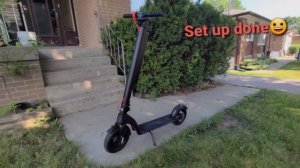 HX X8 Scooter Unboxing #X8proscooter #X7proscooter #X9scooter