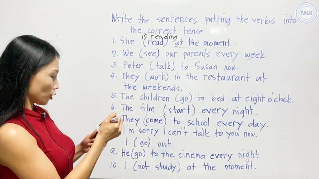 ESL: Present Simple and Present Continuous Tenses - Learn Basic English Grammar смотреть онлайн