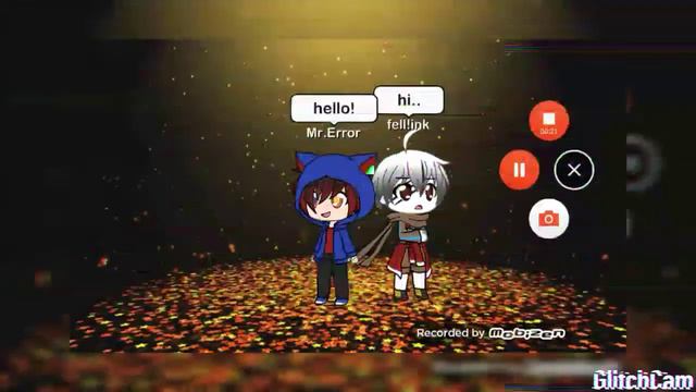 Fell!Ink and Mr.Error in gacha life! смотреть онлайн