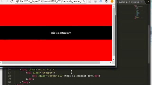 [solution CSS] How to vertically center a div for all browsers? смотреть онлайн