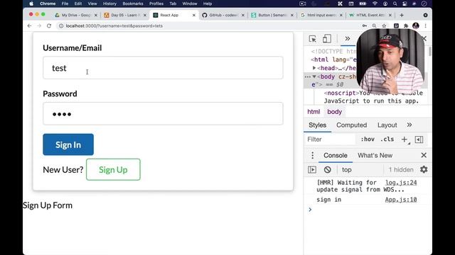 Learn React in 10 Days - Day 05 - Forms & Events in Depth | React Login App | Free React Course 202 смотреть онлайн