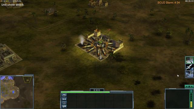 1v1v1 Playing With USA (ZH ONLINE) C&C Generals Zero Hour #40 смотреть онлайн