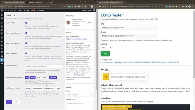 How to Enable CORS in WordPress - v1.1.9 смотреть онлайн