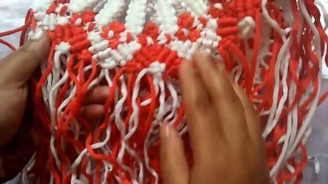 Macrame Bag In Round Shape Design -2