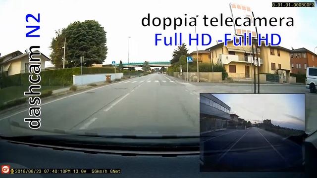 dashcam N2 senza display Full HD - qualità video diurna смотреть онлайн
