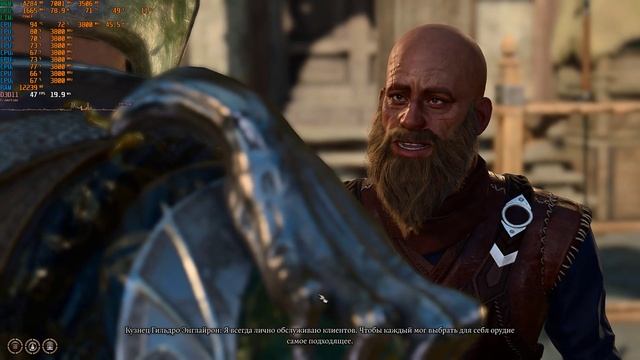 Baldur's Gate 3 Храм открытой Длани Цирк Конца Дней RTX 2060 9300H Lenovo Legion Y540 смотреть онлайн