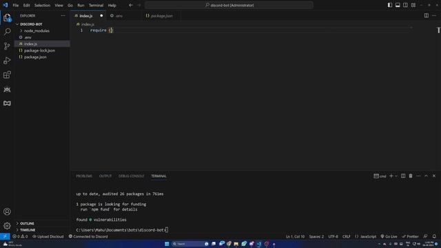 Simple ആയിട്ട് Discord Bot: Logging In | മലയാളം | Part 3 смотреть онлайн