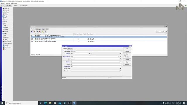 Mikrotik Simple basic Dual Wan + Auto Fail Over + Recursive Route / Internet Checking / DNS Checkin смотреть онлайн
